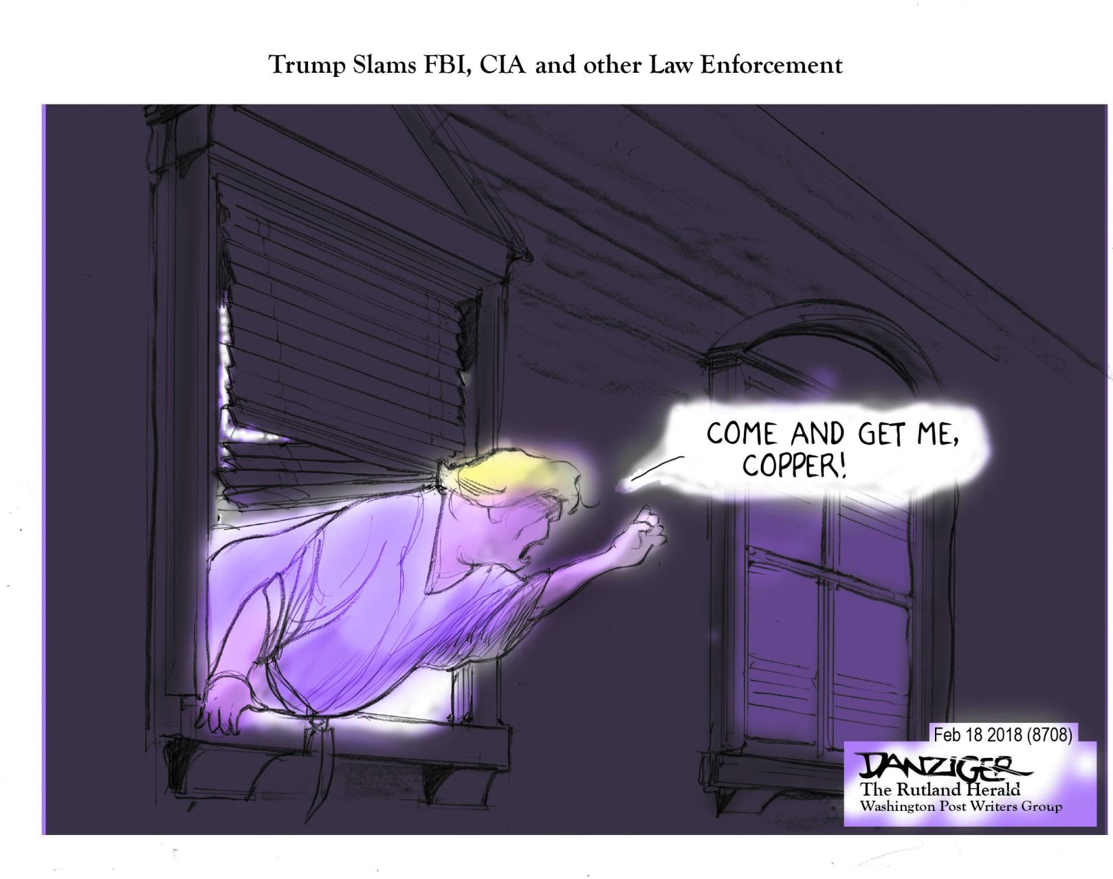 Jeff Danziger cartoon
